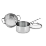 Chef's Classic 17-Piece Stainless Steel Cookware Set