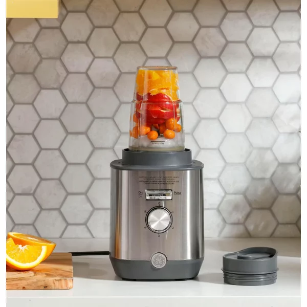 64-oz. 5-Speed Stainless Steel Blender with Personal Blender Cups