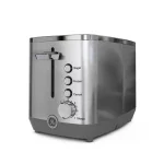 2-Slice Stainless Steel Wide Slot Toaster with 7 Shade Settings