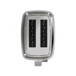 2-Slice Stainless Steel Wide Slot Toaster with 7 Shade Settings