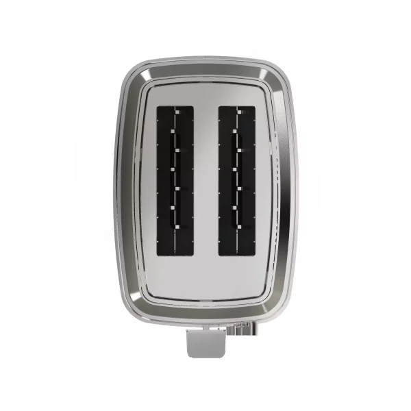 2-Slice Stainless Steel Wide Slot Toaster with 7 Shade Settings