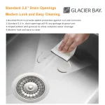 All-in-One Zero Radius Drop-in 18G Stainless Steel 30 in. 2-Hole Single Bowl Workstation Kitchen Sink, Pull-Down Faucet