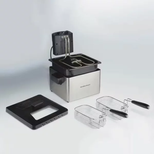 3 Qt. Stainless Steel Professional-Style Deep Fryer