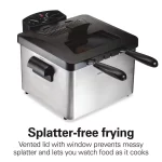 3 Qt. Stainless Steel Professional-Style Deep Fryer
