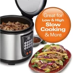 Digital 4.5 Qt. Stainless Steel Electric Multi-Cooker 14 Pre-Programmed Settings