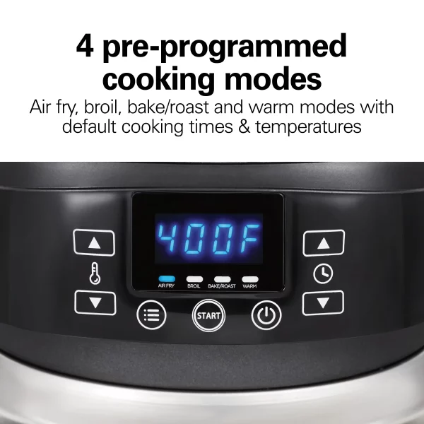 2 in 1 6 Qt. Stainless Steel Slow Cooker with Air Fry Lid