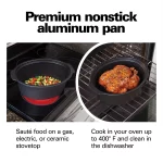 Stovetop Sear and Cook 6 Qt. Stainless Steel Slow Cooker