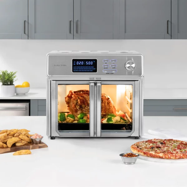 MAXX 26 qt. Stainless Steel Air Fryer Oven