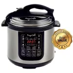 8 Qt. Stainless Steel Electric Pressure Cooker with Stainless Steel Pot