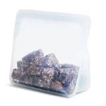 56 oz. Stand-Up Mid Silicon Food Storage Bag in Clear