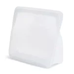 56 oz. Stand-Up Mid Silicon Food Storage Bag in Clear