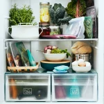 56 oz. Stand-Up Mid Silicon Food Storage Bag in Clear