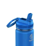 Actives 22 oz. Stainless Steel Straw Bottle Cobalt
