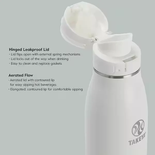 Traveler 25 oz. Stainless Steel FlipLock Bottle Aqua