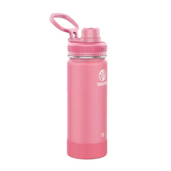 Actives 18 oz. Stainless Steel Sport Bottle Pink Mimosa