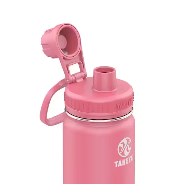 Actives 18 oz. Stainless Steel Sport Bottle Pink Mimosa