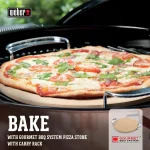 Original Gourmet BBQ System Pizza Stone Insert