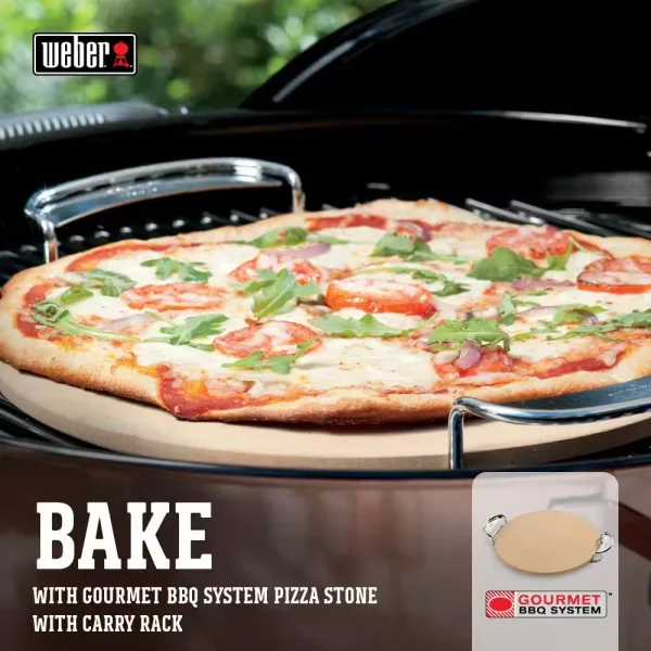 Original Gourmet BBQ System Pizza Stone Insert