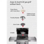 Original Gourmet BBQ System Pizza Stone Insert