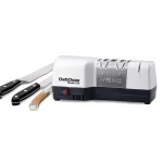 3-Stage White Hybrid Diamond Hone Electric Knife Sharpener