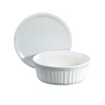 French White 10-Piece Ceramic Bakeware Set