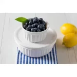 French White 10-Piece Ceramic Bakeware Set