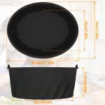 Gorware Silicone Slow Cooker Liner for 7-8QT Pot Slow Cooker Silicone Insert Leakproof Heat Resistant Dishwasher Safe Silicone Cooking Liner