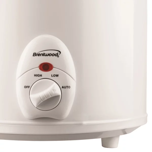 BRENTWOOD SC-135W 3-Quart Slow Cooker (White)