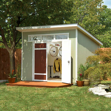 Aston 10' x 7.5' Wood Shed – Do It Yourself Assembly