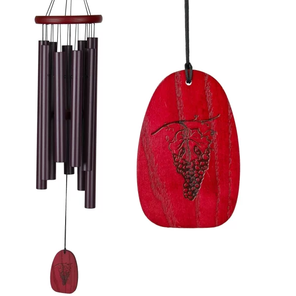 Woodstock Wind Chimes Signature Collection, Chimes of Tuscany, 27'' Purple Wind Chime CTS