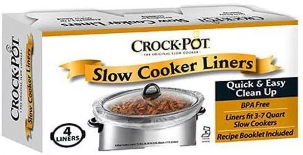 Crockpot Slow Cooker Liner - 4 liners 13In x 20.30In