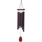 Woodstock Wind Chimes Signature Collection, Chimes of Tuscany, 27'' Purple Wind Chime CTS