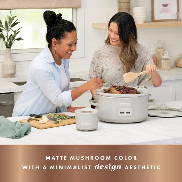 Crockpot™ 7-Quart Cook & Carry™ Slow Cooker, Mushroom