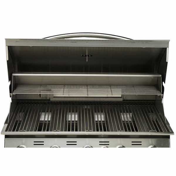 Urban Islands Stainless Steel 38" 5-burner Drop-in Grill