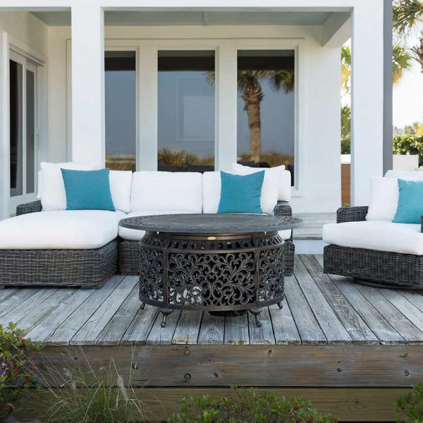 Sedona Cast Aluminum Gas Fire Table
