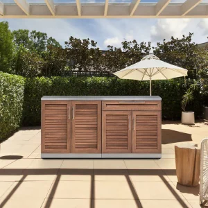 NewAge Products Grove Stainless Steel 3-piece Outdoor Kitchen