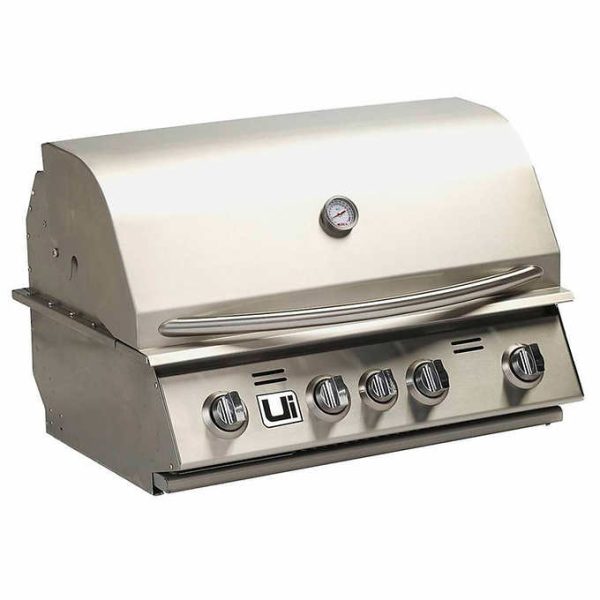 Urban Islands Stainless Steel 30" 4-burner Drop-in Grill
