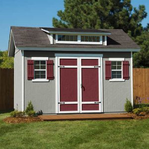Stonecroft 12' x 10' Wood Storage Shed – Do It Yourself Assembly