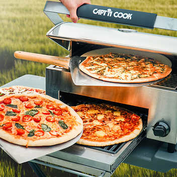 CAPT'N COOK Ovenplus Pizza Oven and Salamander Grill