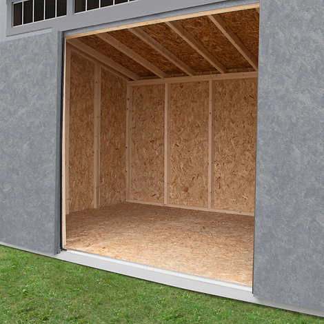 Montague 12' x 8' Wood Storage Shed - Do It Yourself Assembly