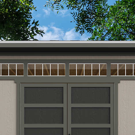 Montague 12' x 8' Wood Storage Shed - Do It Yourself Assembly