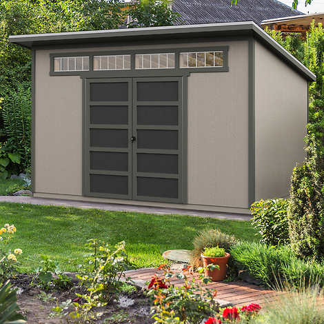 Montague 12' x 8' Wood Storage Shed - Do It Yourself Assembly