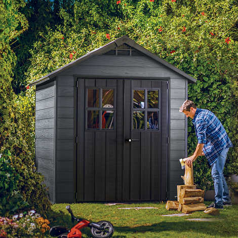 Keter Newton Large Premium Outdoor Storage Shed