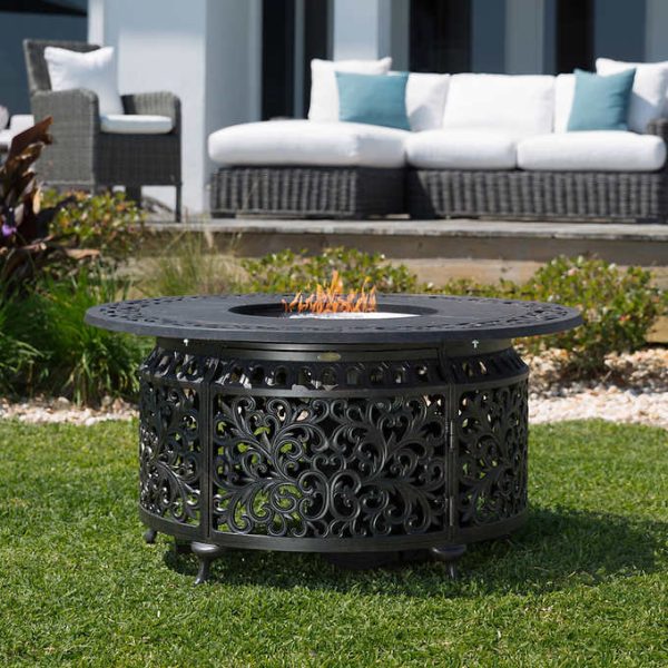 Sedona Cast Aluminum Gas Fire Table