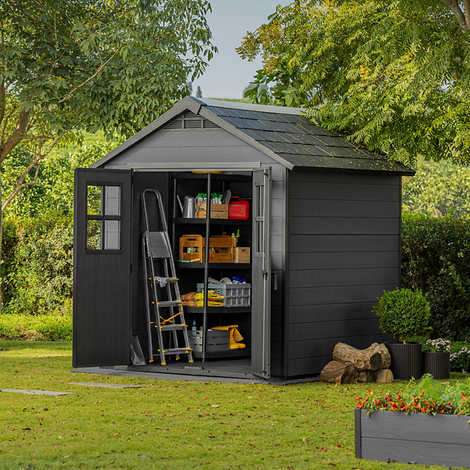 Keter Newton Large Premium Outdoor Storage Shed
