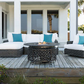 Sedona Cast Aluminum Gas Fire Table