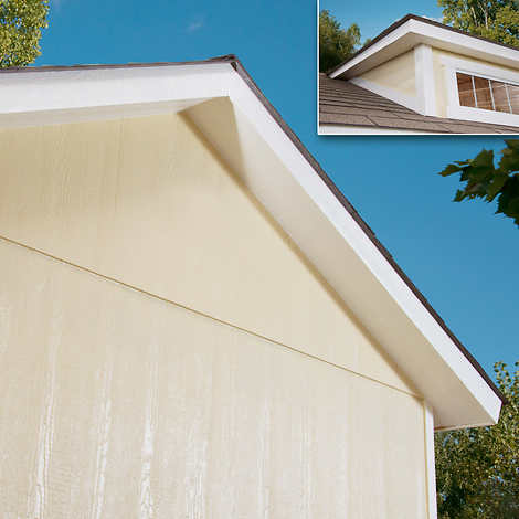 Stonecroft 12' x 10' Wood Storage Shed – Do It Yourself Assembly