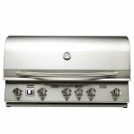 Urban Islands Stainless Steel 38" 5-burner Drop-in Grill