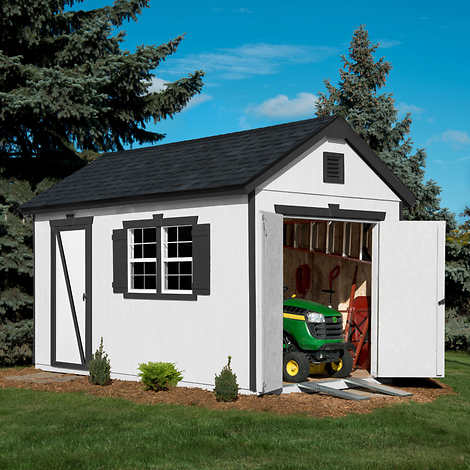 Crestwood 14' x 8' Wood Storage Shed – Do It Yourself Assembly