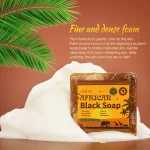 110g Black Soap Facial Lightening African Soap For Black Skin Magic Anti Taches Face Bath Whitening Nourish Clean Acne Treatment